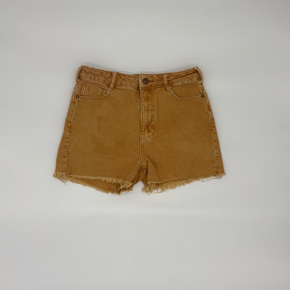 Anthropologie Brown Jean Shorts